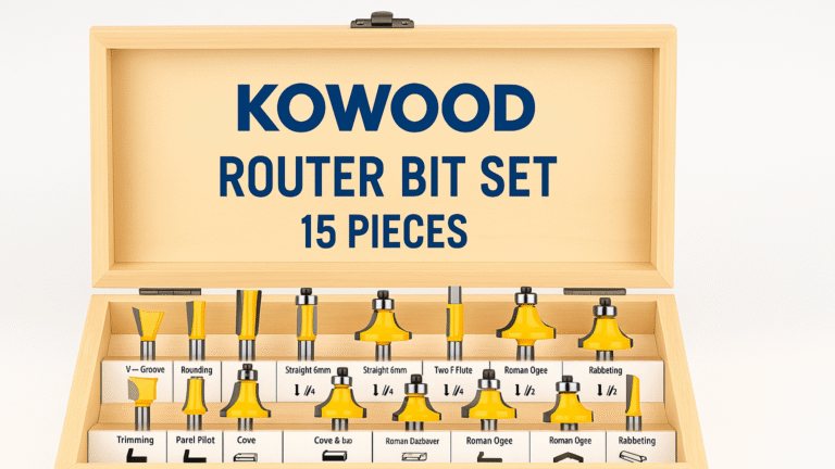 kowood router bits set