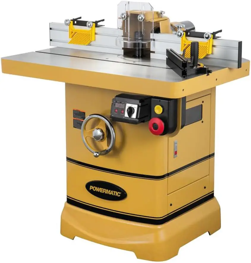 powermatic 5-hp spindle shaper 30" x 40" table
