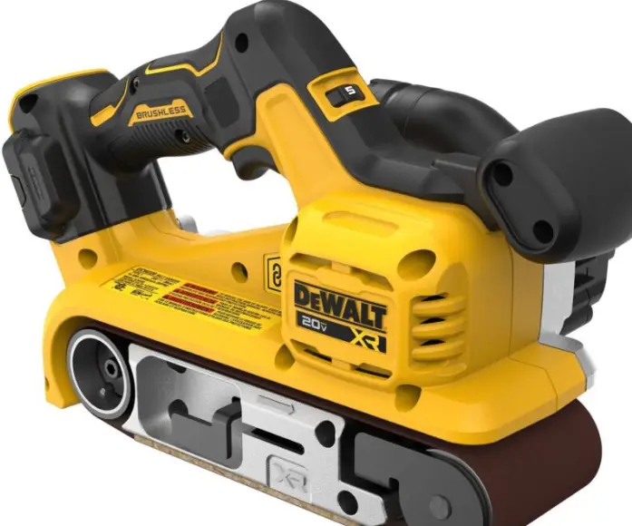 dewalt belt sander 20v