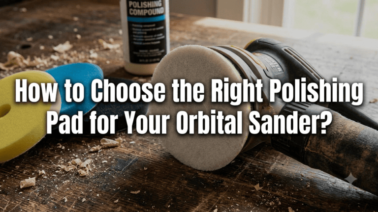 polishing pad for orbital sander featured image