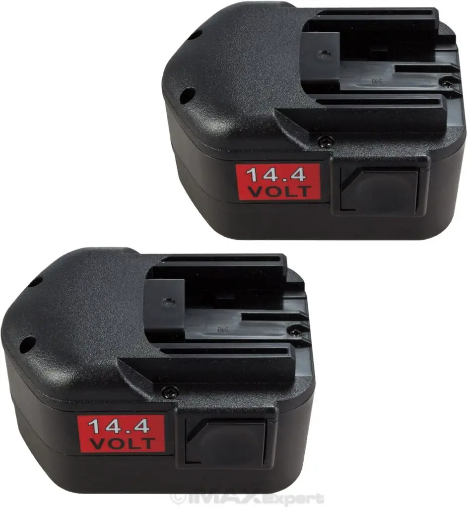black Expertpower 14.4V replacement for milwaukee 48-11-24XX series battery