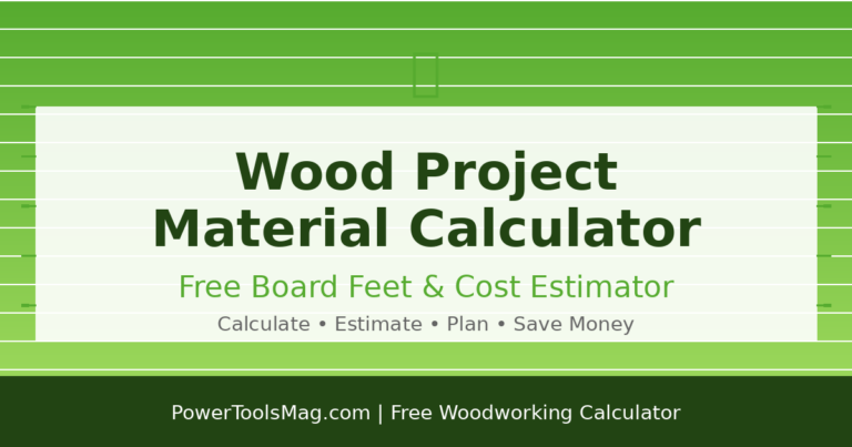 wood calculator featured image